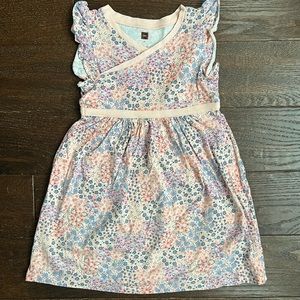 Tea Collection size 5 (runs like 4-5) wrap dress